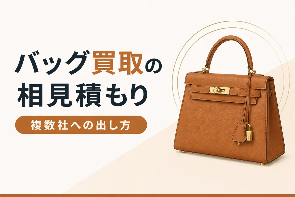 バッグ買取の相見積もりの進め方