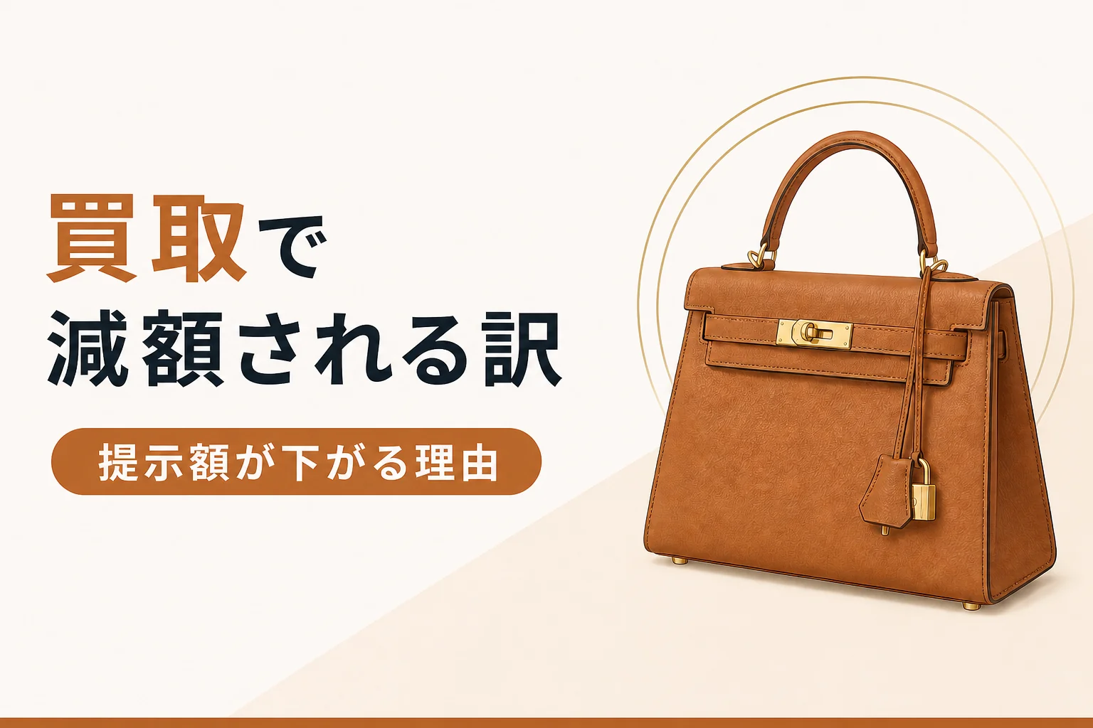 バッグ買取で減額される理由と対処
