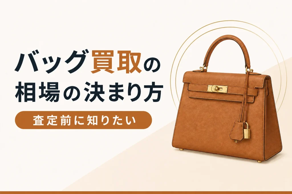 バッグ買取の相場の決まり方の解説