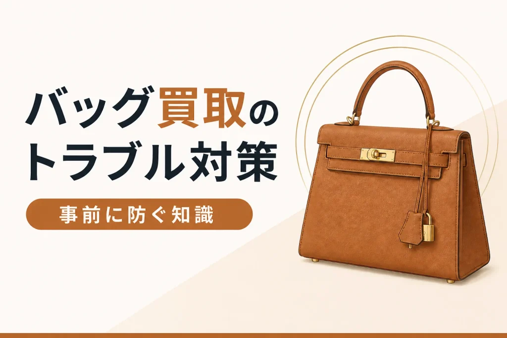 バッグ買取のトラブル対策