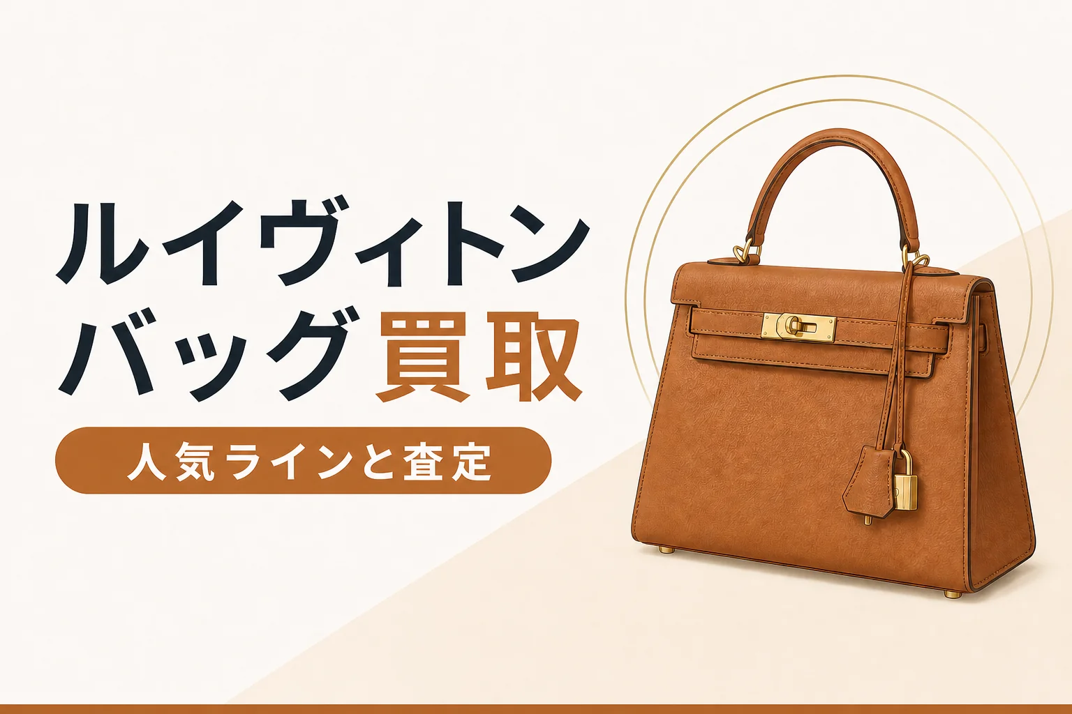ルイヴィトンのバッグ買取で見られる人気ラインと査定基準を解説する記事のアイキャッチ
