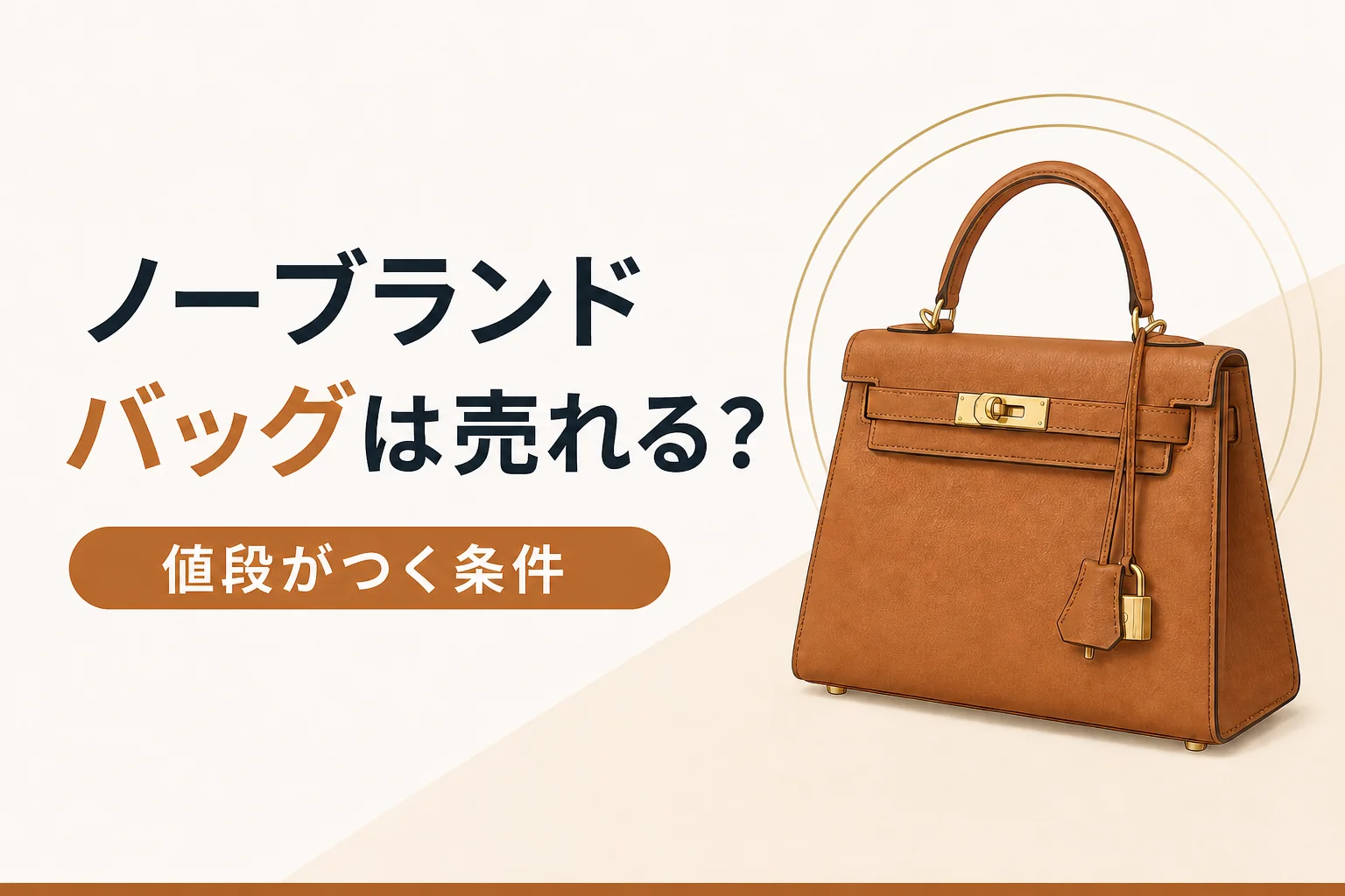 ノーブランドのバッグの買取